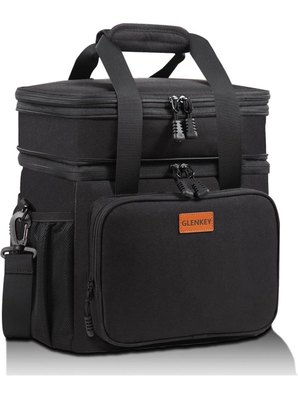 GLENKEY Expandable Lunch Box Insulated Leakproof Cooler Bag Work Outdoor
